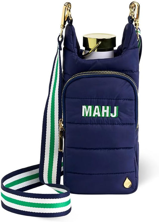 WanderFull® Original HydroBag®, Fits Up to 32 oz Water Bottle Holder with Strap, Gift for Women, Hands-Free Crossbody, Water Bottle Carrier Bag with Phone Pocket by WanderFull