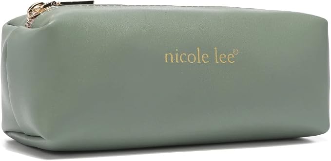 Nicole Lee Travel Handbag Crossbody Set with 3 Fashion Print Makeup Pouches, Women's Cosmetic Toiletry Organizer (Casual Walk) - Image 8
