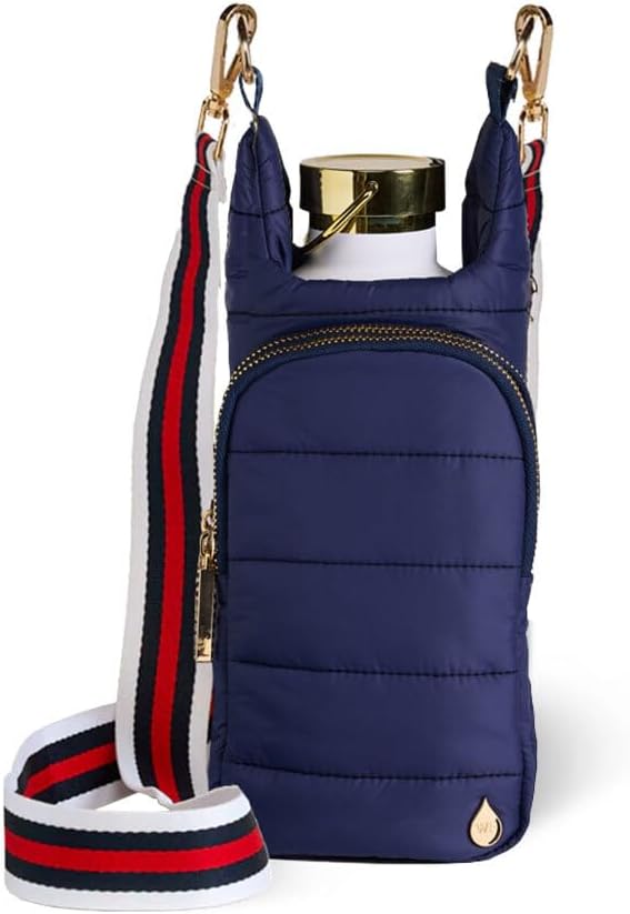 WanderFull Original HydroBag Crossbody Water Bottle Holder with Phone Pocket, Fits Water Bottles up to 32 oz by WanderFull