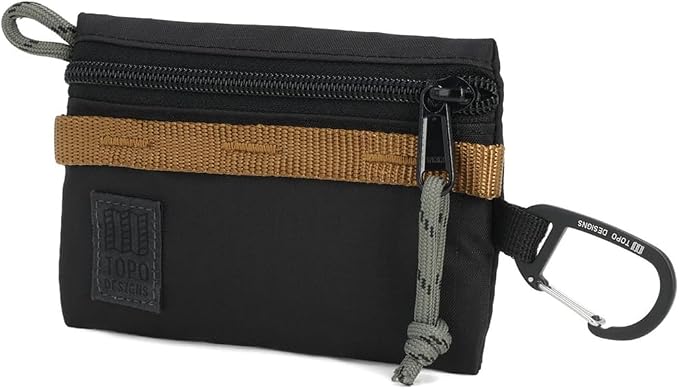 Topo Designs Accessory Bags, Travel Organizer Accessories for Smaller Items, Durable Storage Pouch, 3 Sizes, Fully Lined Pack Cloth (Mountain, Black/Neutral) - Image 4
