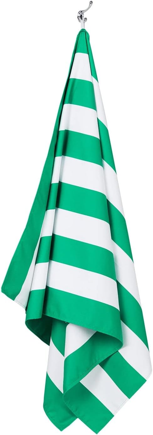 Dock & Bay Beach Towel - Quick Dry, Sand Free - Compact, Lightweight - 100% Recycled - Includes Bag - Cabana - Cancun Green - Extra Large (200x90cm, 78x35) - Image 8