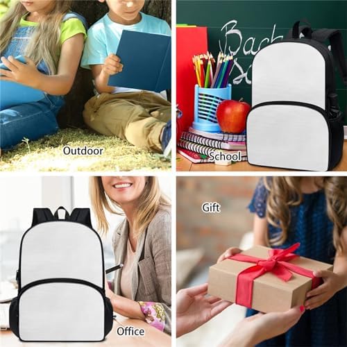 Aztec Ethnic Tribal Cow Print Kid's Backpack Set with Lunch Bag & Pen Bag & Water Bottle Sleeve, 17 Inch Large Capacity School Bag 4 in 1 - Image 4