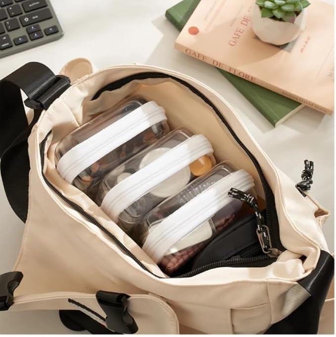 3-Pack Small Clear Hard Shell Zipper Pouches, Clear Zipper Bags | Hard Case Pouches for Purse & Diaper Bag Organizer,and Travel Essentials（3S） - Image 5