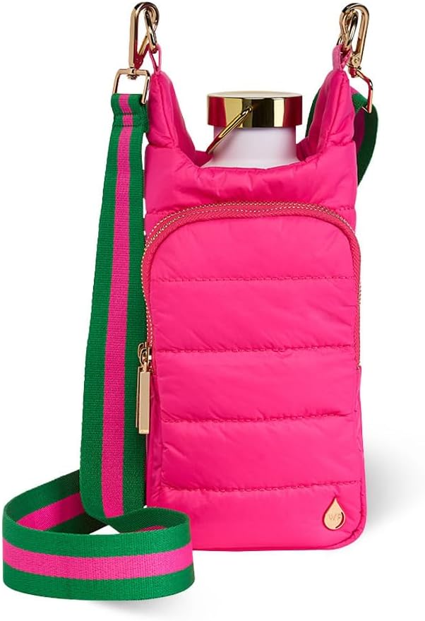 WanderFull Original HydroBag Crossbody Water Bottle Holder with Phone Pocket, Fits Water Bottles up to 32 oz by WanderFull