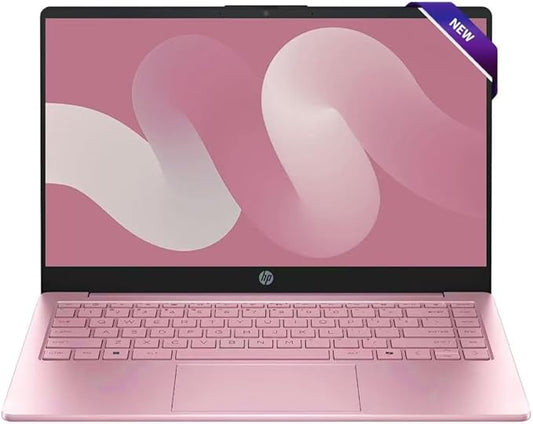 HP 14-Inch Laptop | Thin - Lightweight - Powerful | 8GB RAM | 128GB Storage | 64GB Onboard with 64GB External Storage | 1-Year AI Enabled Microsoft 365 | Intel Pentium Core | Windows 11 with Copilot