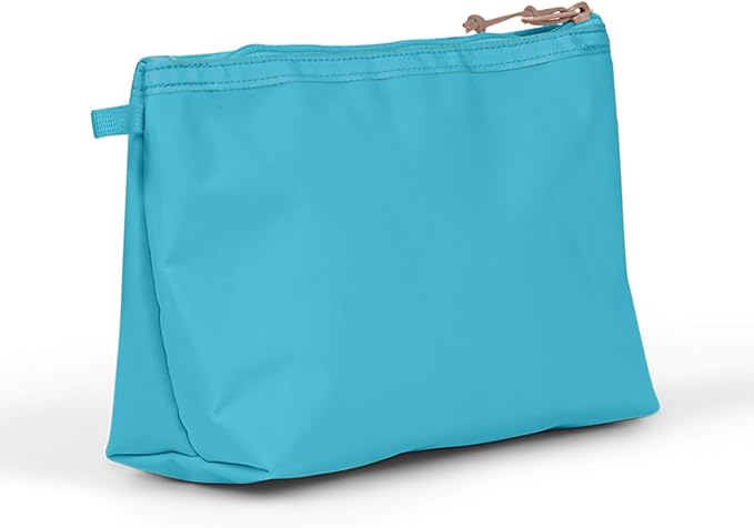 Baboon to the Moon Dopp Kit – Water-Repellent Toiletry Bag for Men and Women, Travel Makeup Bag Organizer, Large Cosmetic Bag (Bluebell)