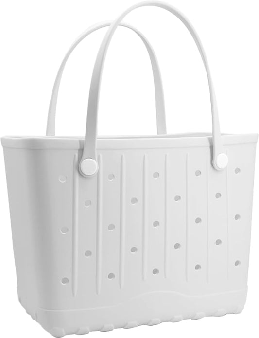 GBB Rubber Large Beach Tote Bag Portable Travel Bag Waterproof Travel Handbags for Beach all Purpose Storage Bags by GBB