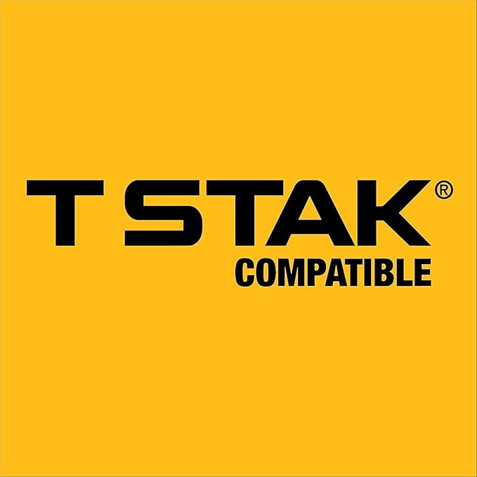 DEWALT TSTAK Tool Box, Deep, Long Handle, Extra Large Design, Fixed Divider for Tool Organization, Water and Debris Resistant (DWST17814) - Image 6