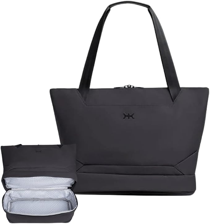 Knack Expandable Laptop Tote Midnight Black by KnackPack