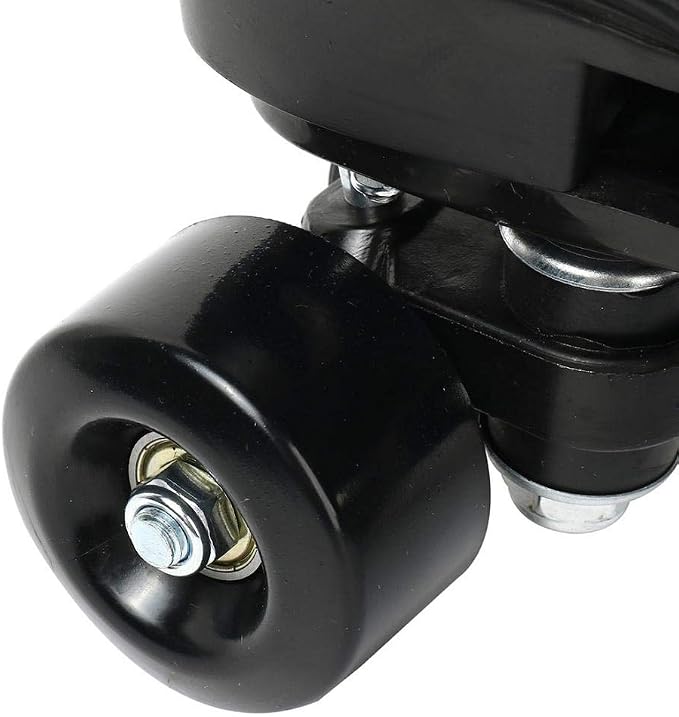 YYW Roller Skates for Women Men, High Top PU Leather Classic Double-Row, Indoor Outdoor, Beginner Shoes Bag - Image 6