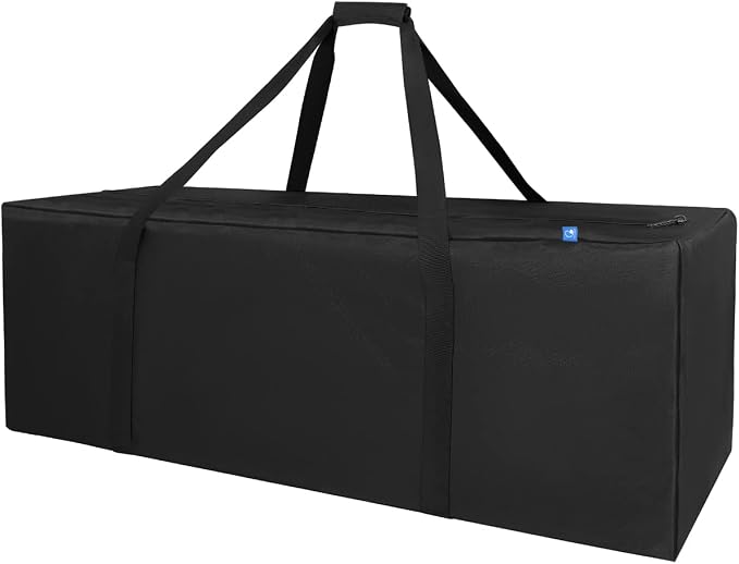 COOLBEBE 42" Sports Duffle Bag - 150L Extra Large Travel Duffel Luggage Bag with Upgrade Zipper, Sturdy & Water Resistant, Black by COOLBEBE