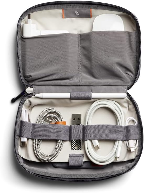 Bellroy Tech Kit (Tech Accessories Organizer Pouch, Zipper Closure Design, Stores Power Bank, Phone Charger, Cables & More, Internal) - Image 2