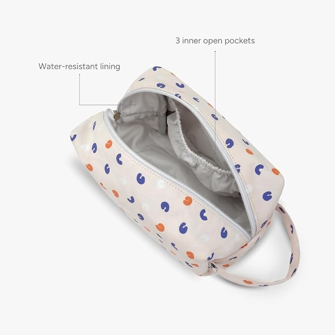 Eco Right cosmetic bags for Women, toiletry pouch for Women, Multipocket Makeup Organizer, small toiletry bags for women - Image 5