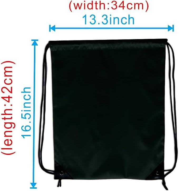 Drawstring Backpack Bulk 30 packs Draw String Backpack Bags DIY Gym Sports trip Traveling Yoga ride Pedestrianism Cinch Bag Sackpack Drawstring (black) - Image 2