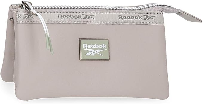 Reebok Tina Three Compartment Toiletry Bag, Neceser Tres Compartimentos, Grey, Neceser Tres Compartimentos, Three Compartment Toiletry Bag by Reebok