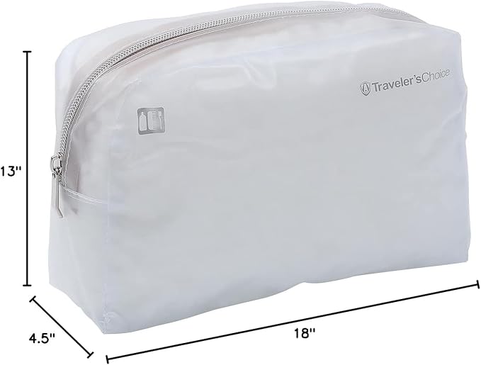Traveler's Choice Cloverland Packing Cubes 5 Piece Set, Marble Pink - Image 7