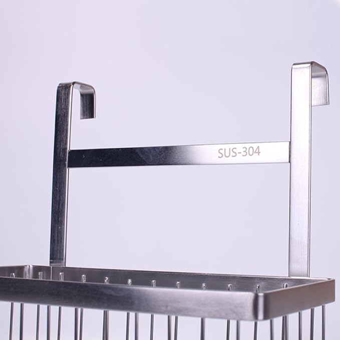 LUANT Bathroom Over the Door Shower Caddy for Shampoo, Conditioner, Soap - Image 3