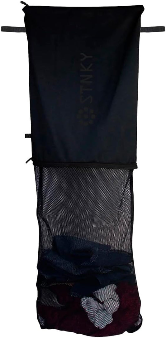 STNKY Bag Pro - Laundry Bag - Wash Bag for Health Workers, Sports, Fitness & Travel (XL, Black) by STNKY