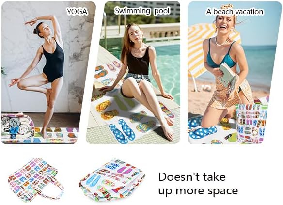 Bluboon Waterproof Beach Tote Pool Bags for Women Ladies Extra Large Carry On Bag With Wet Compartment for Weekender Travel - Image 6