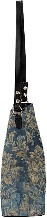 HUGS IDEA Boho Bags for Women Leather Handbag Shoulder Bucket Crossbody Purse - Image 6