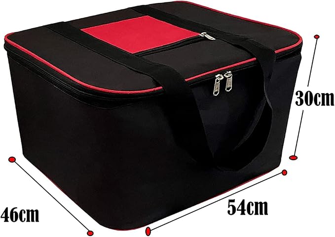 KIVYA underbed storage bags for clothes organiser blanket covers for wardrobe / closet oranizer , Nylon - Set of 2 - Image 4