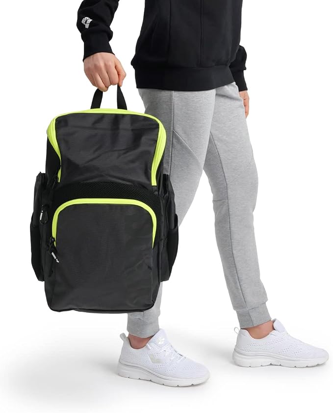 Arena Spiky III Backpack 35 Unisex Travel Gym Rucksack for Men and Women, Training Gear Equipment Bag for Swimmers, 35 Liters - Image 4