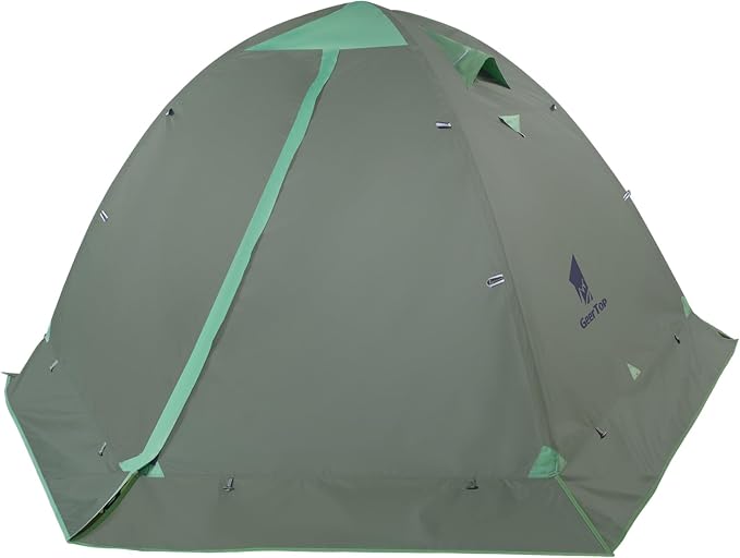 GEERTOP Ultralight 2 Person Backpacking Tent 4 Season Waterproof Camping Tent Double Layer Cold Weather Easy Set Up Tents for Family Camp, Hiking, Hunting Outdoor Mountaineering Travel by GEERTOP