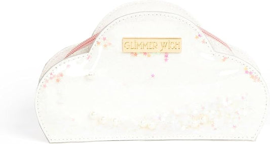 Glimmer Wish Unicorn Cloud Pouch, Trendy Mini Pouch, Clutch, or Coin Purse for your Tiny Treasures, Great Gifts for Teens and Girls, 8.1 x 2.6 x 4.5 in by GlimmerWish