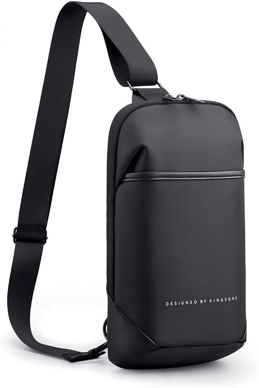 VGOAL Small Crossbody Bag Sling Bag for Men Women Waterproof Chest Pack with Anti Theft Pocket, Casual Daily Daypack Shoulder Bag for Running Travel Cycling Hiking by VGOAL