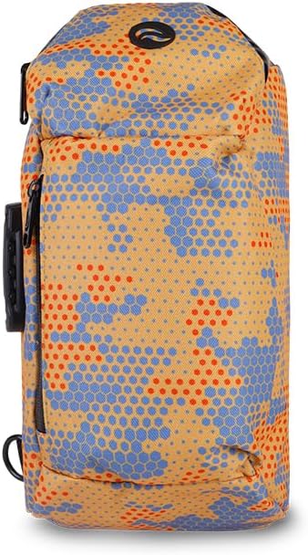 Skunk Eclipse Cross Body Backpack (Tangerine Digital Camo) - Image 2