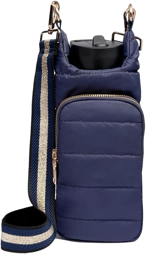 WanderFull Original HydroBag Crossbody Water Bottle Holder with Phone Pocket, Fits Water Bottles up to 32 oz by WanderFull
