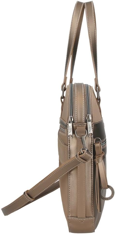 Pepe Jeans Adaptable Laptop Case, Beige - Image 2