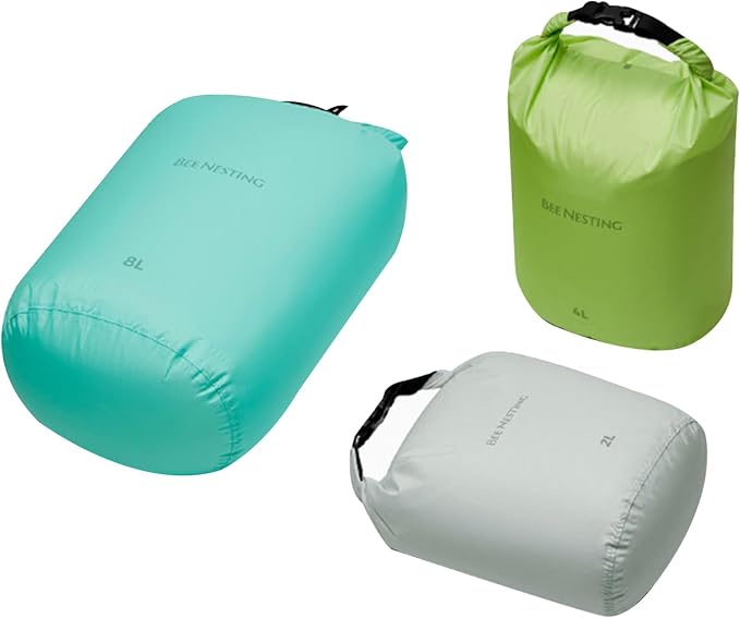 Bee Nesting Waterproof Dry Bag Lightweight Dry Sack Marine Dry Bags Suitable for swimming,kayaking,rafting boating, surfing, outdoor travel, mountaineering,hiking by BeeNesting