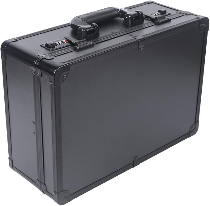 DNYSYSJ Barber Carrying Case Barber Case, Stylist Tool Box Professional Salon Hair Cutting Grooming Kit Storage Organizer for Clippers, Scissors, Barber Supplies (G) - Image 4