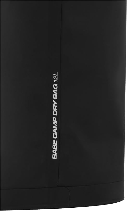 The North Face Base Camp Dry Bag - Roll-Top Waterproof Stuff Sack, Ideal for Camping Gear & Kayak Accessories, TNF Black/TNF White, 12 Liters | Roll-Top Waterproof Stuff Sack, Ideal for Camping Gear & Kayak Accessories - Image 6