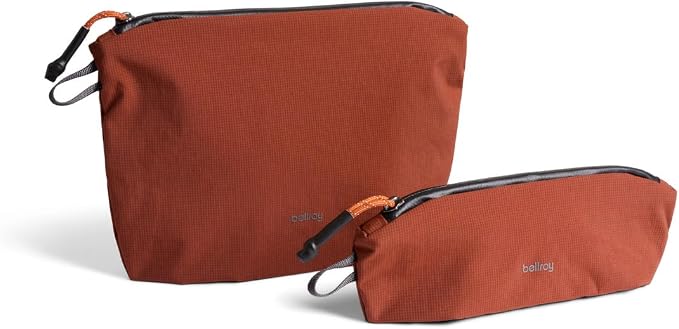 Bellroy Lite Pouch Duo (Lightweight Pencil case and Pouch) - Clay by Unknown