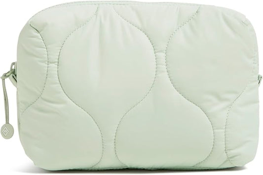 Featherweight Medium Cosmetic Makeup Organizer Bag, Calm Mint, One Size by VeraBradley