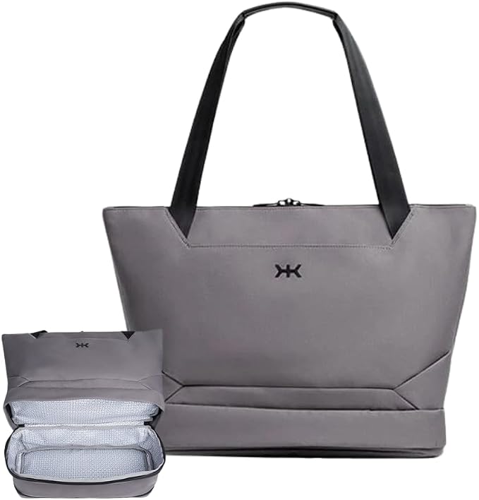Knack Expandable Laptop Tote Alloy Gray by KnackPack