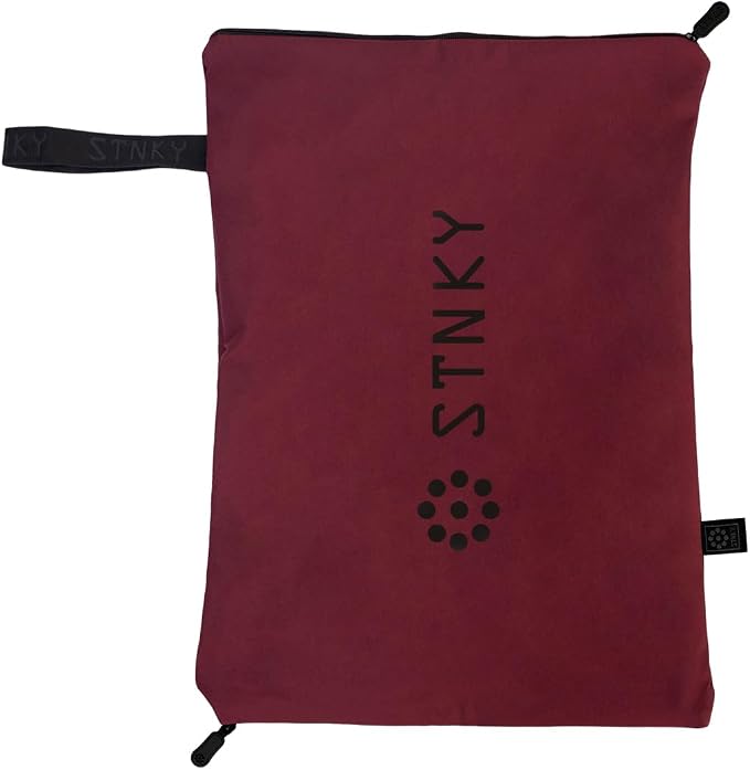 STNKY Bag Pro - Laundry Bag - Wash Bag for Health Workers, Sports, Fitness & Travel (Standard, Burgundy) - Image 2