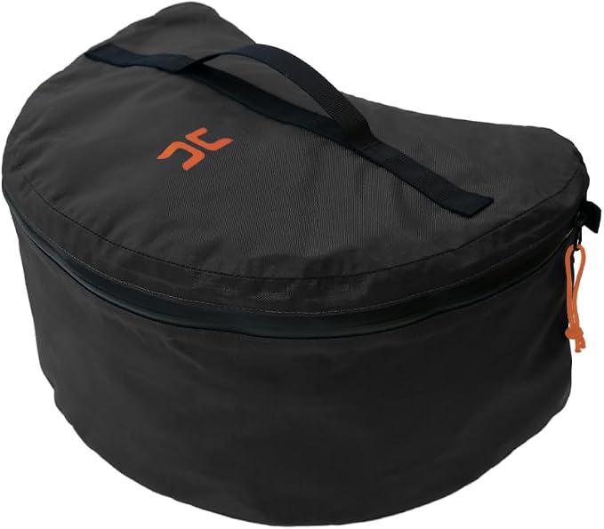 Hillsound PackStack Stuff Semi-Compression Storage Cubes, Waterproof Packing Cubes, Backpacking & Camping Space-Saving Modular Pack Organizers (Black, Fits 40L+ Backpack) by HillsoundEquipment