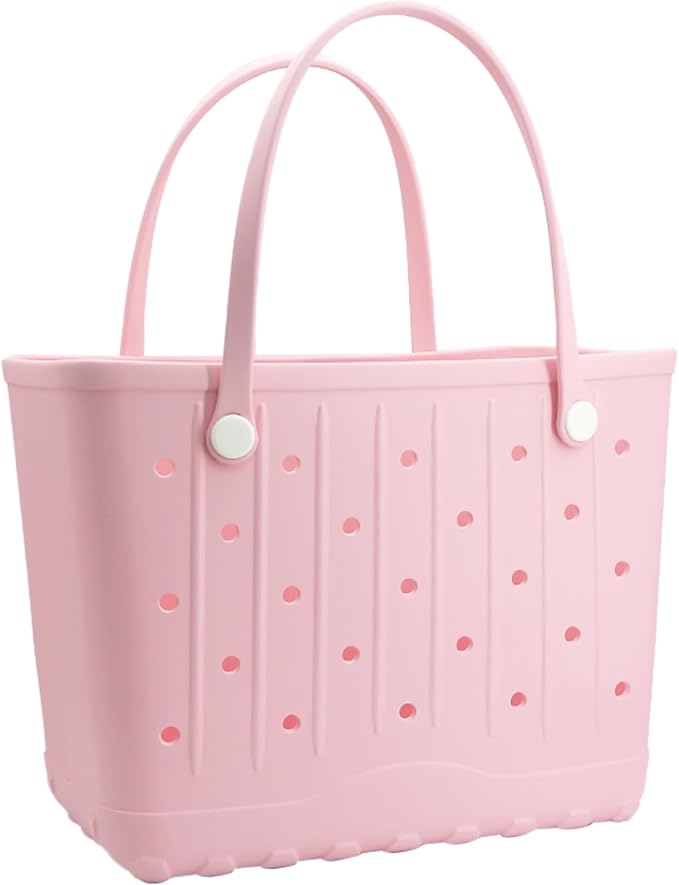 GBB Rubber Large Beach Tote Bag Portable Travel Bag Waterproof Travel Handbags for Beach all Purpose Storage Bags by GBB