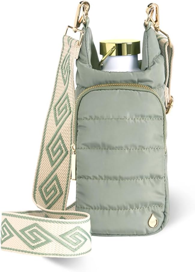WanderFull Original HydroBag Crossbody Water Bottle Holder with Phone Pocket, Fits Water Bottles up to 32 oz by WanderFull