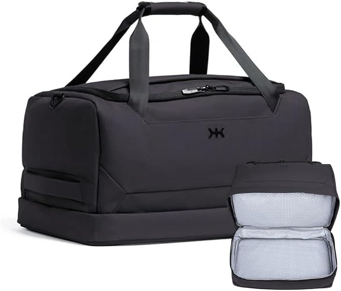 Knack Expandable Travel Duffel Midnight Black by KnackPack