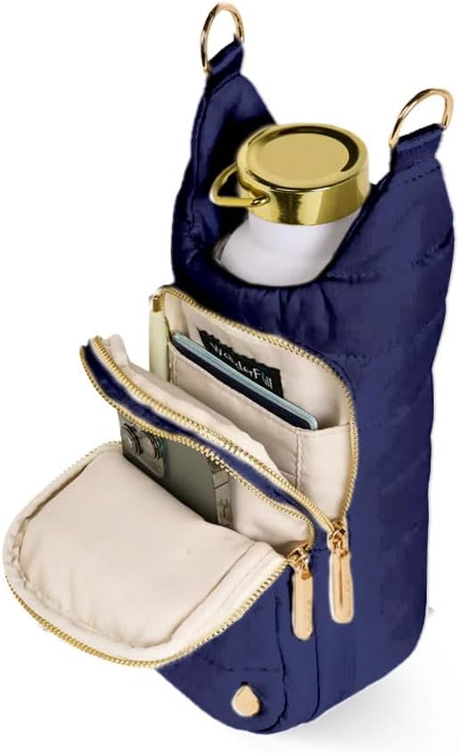 WanderFull Original HydroBag Crossbody Water Bottle Holder with Phone Pocket, Fits Water Bottles up to 32 oz - Image 4