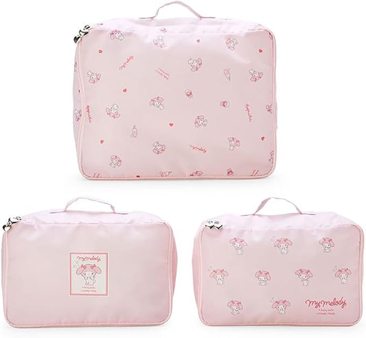 Sanrio 020044 My Melody Travel Inner Case Set of 3 by SANRIO