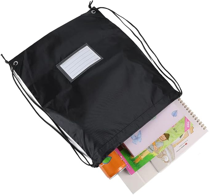 30 Pack Drawstring Bags,Bulk Draw String Backpack, DIY Gym Sports Cinch Bag Sackpack for Women Men, Black - Image 4