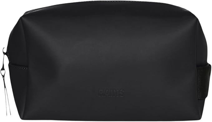 RAINS Wash bag large - Large Toiletry Bag for Men and Women - Wash bag for Travel (Black) by Unknown