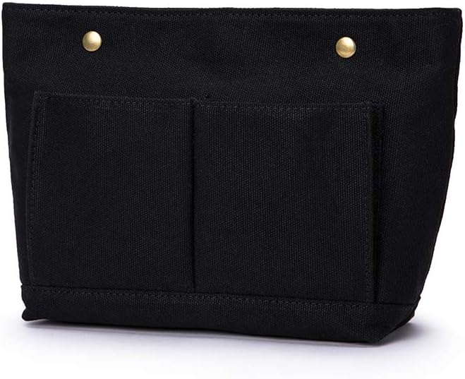 Cosmetic Bags - Bag Organizer Insert with Purse Dividers - Inside Purse Organizer for Easy Storage -Lightweight and Convenient (S, Black) by YONBEN