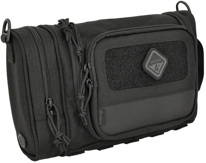 HAZARD 4 Reveille: Rugged Grooming Kit/Heavy-Duty Toiletry Bag - Black, 11.8 x 8.3 x 4.7 inches - Image 4