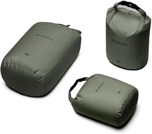 Bee Nesting Waterproof Dry Bag Lightweight Dry Sack Marine Dry Bags Suitable for swimming,kayaking,rafting boating, surfing, outdoor travel, mountaineering,hiking by BeeNesting